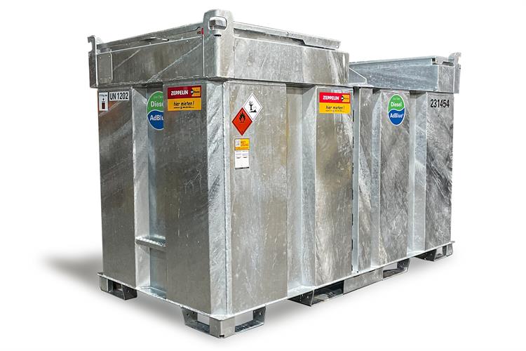 Kraftstofftank 2700 + 200 Adblue l, IBC