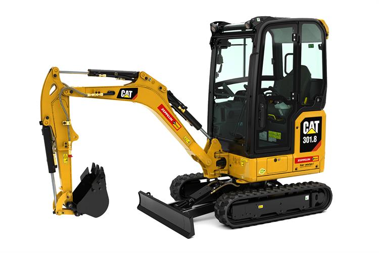 Minibagger CAT 301.8 NG (1,9 t)