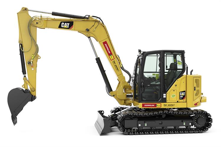 Minibagger CAT 308 NG CR (8,9 t)