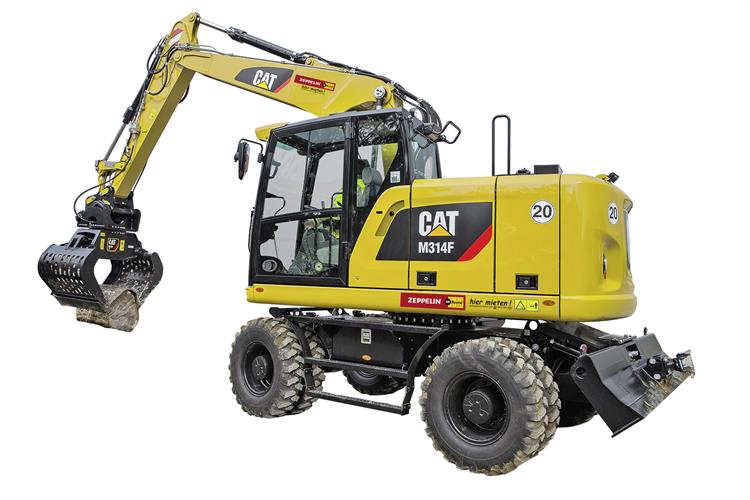 Mobilbagger CAT M314F (14,9 t)