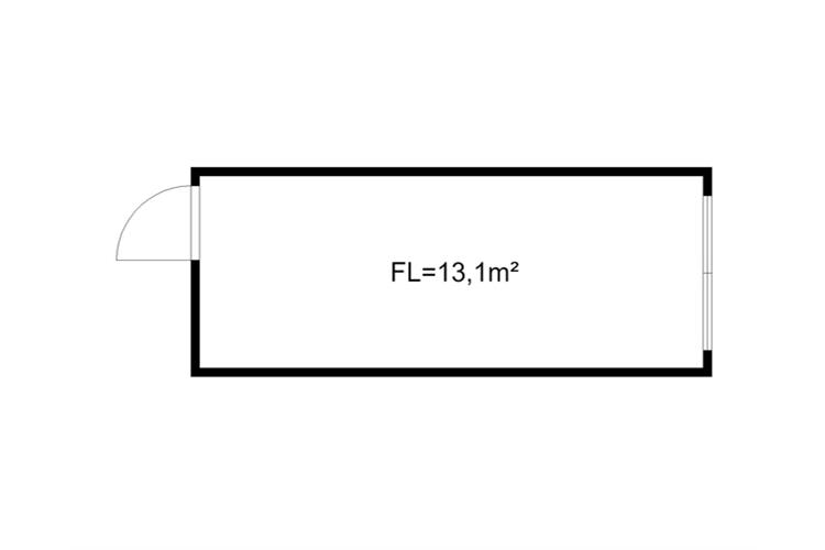 Raum-Modul ohne Windfang