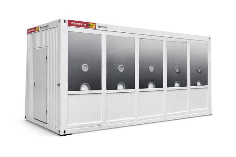 Kassencontainer groß