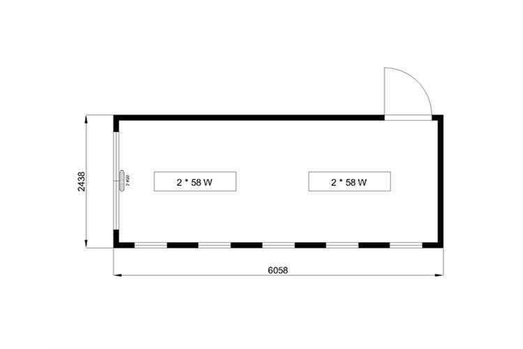 Kassencontainer groß