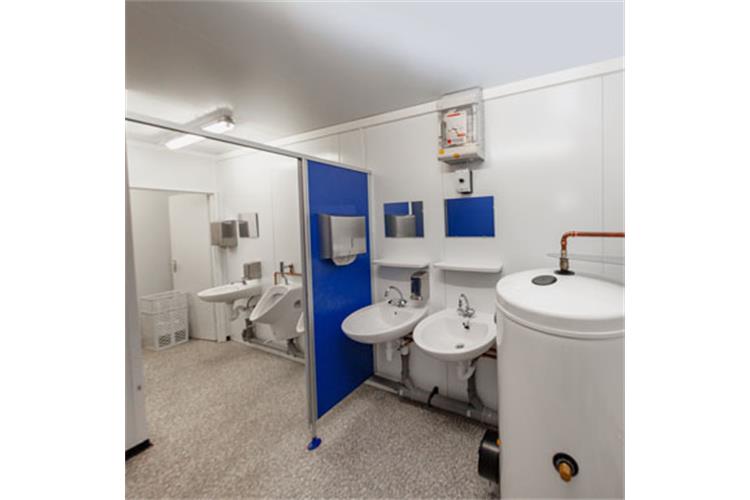 Sanitär-Modul 20 Personen