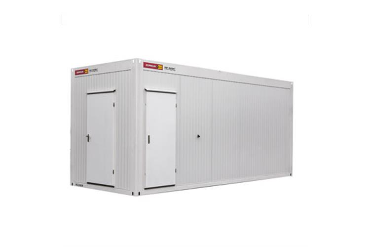 Sanitär-Modul WC Damen/Herren Kleinküche
