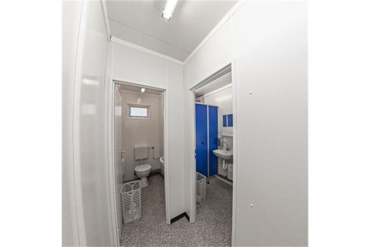 Sanitär-Modul WC Damen/Herren Kleinküche