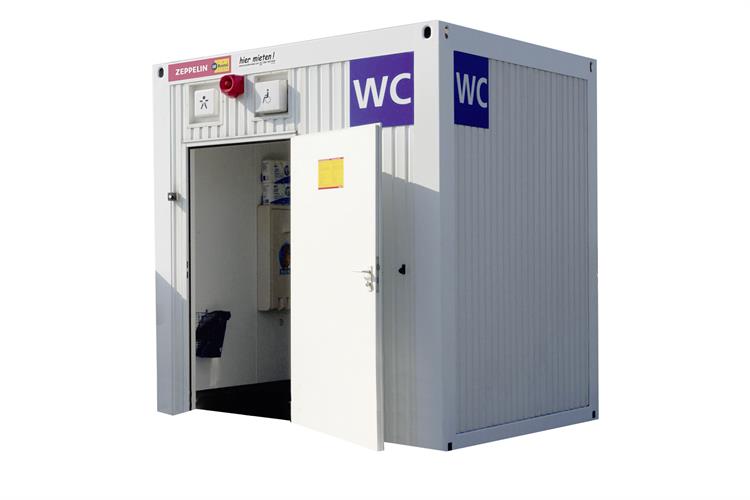 Raum-Modul barrierefreies WC