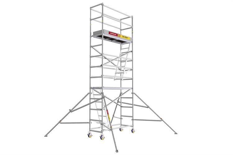 Rollrüstung für innen, Standhöhe: 4,0 m, Breite: 0,68 m