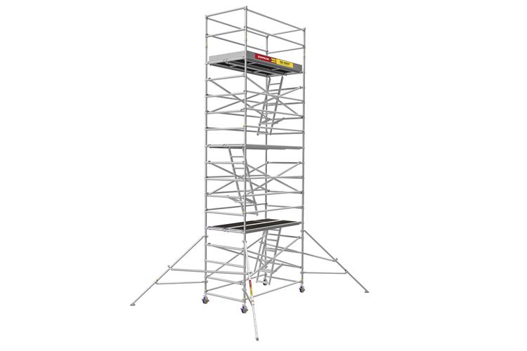 Rollrüstung für innen, Standhöhe: 6,0 m, Breite: 1,29 m