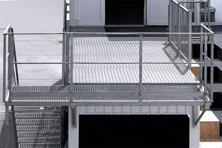 Laufstegpodest 1,42 x 1,42 m; 5kN