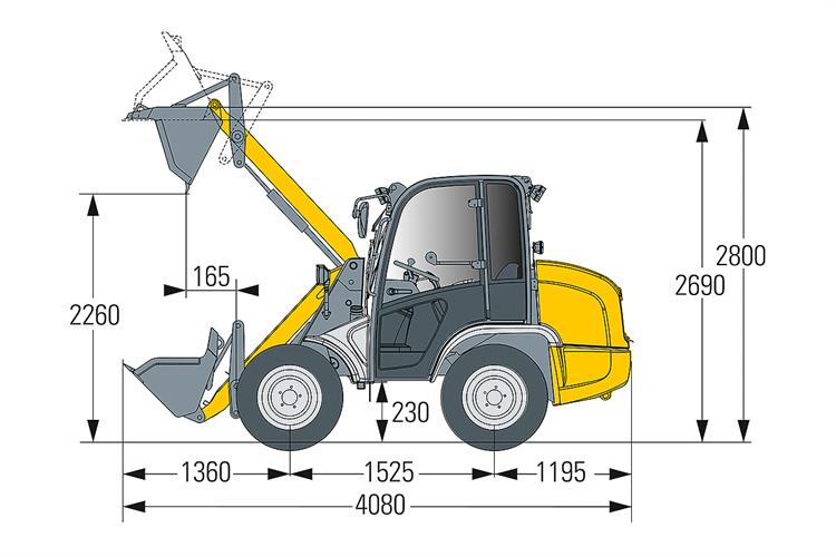 Radlader Kramer 5035