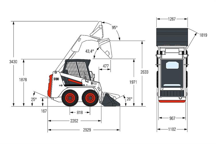 Kompaktlader Bobcat S 100