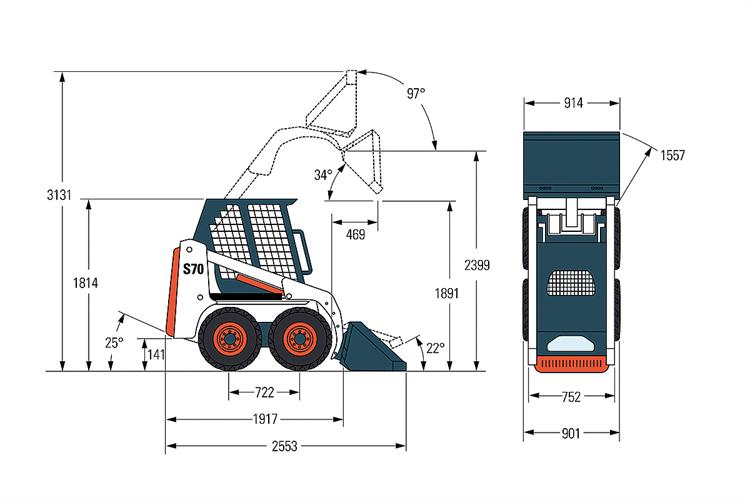 Kompaktlader Bobcat S 70