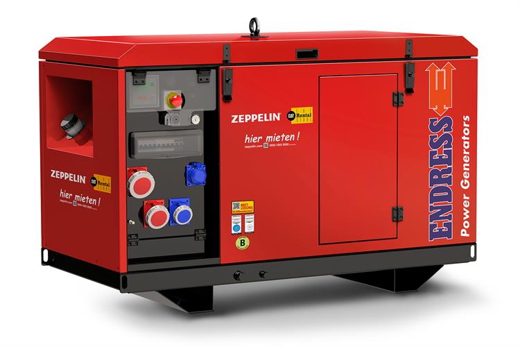 Stromerzeuger bis 16 kVA, Diesel /ISO/SILENT V/ ext. Tank